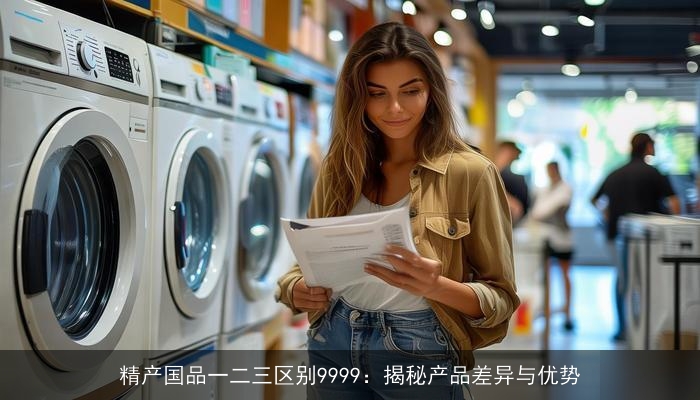 精产国品一二三区别9999:揭秘产品差异与优势 精产国品一二三区别9999:揭秘产品差异与优势