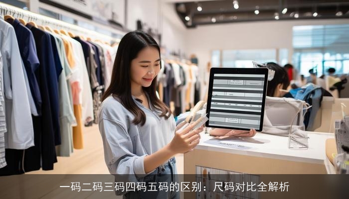 一码二码三码四码五码的区别:尺码对比全解析 一码二码三码四码五码的区别:尺码对比全解析
