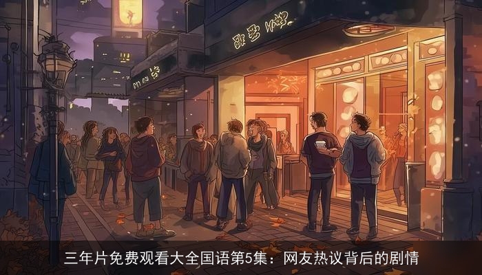 三年片免费观看大全国语第5集:网友热议背后的剧情 三年片免费观看大全国语第5集:网友热议背后的剧情