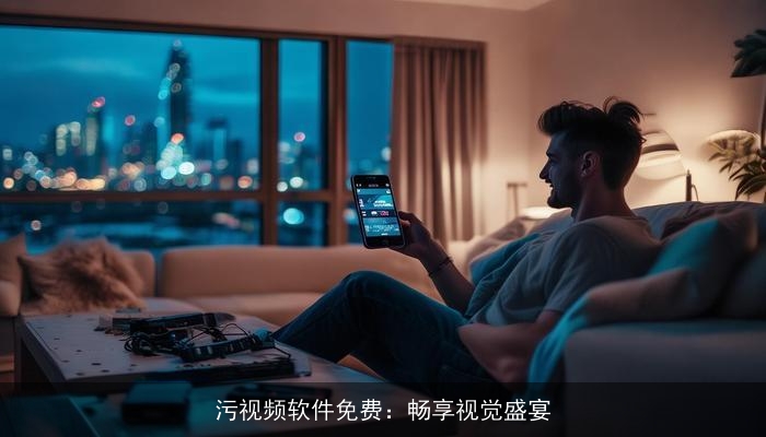 污视频软件免费：畅享视觉盛宴