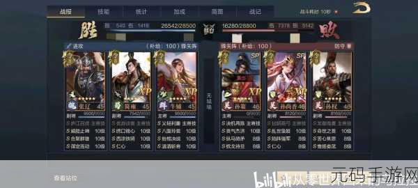 鸿图之下S2赛季武将强度推荐,打造无敌阵容的秘诀