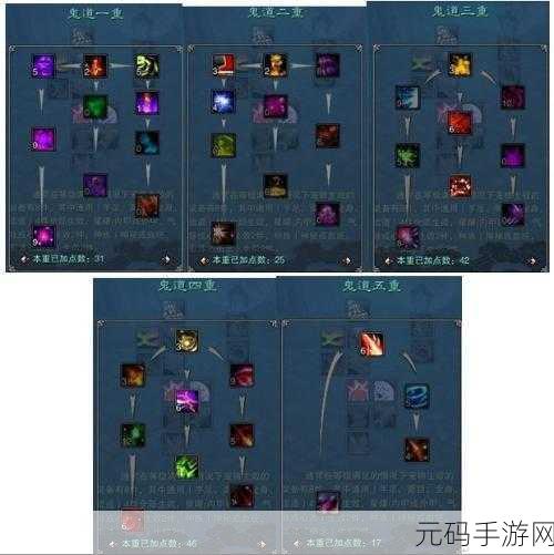 诛仙手游鬼王技能与天书加点全攻略