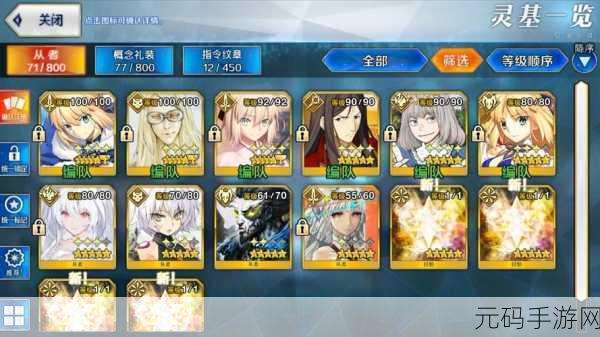 FGO手游资讯，深入解析无记名灵基及其获取方式