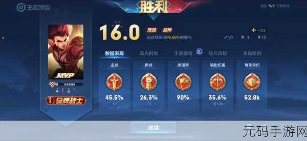 王者荣耀S7赛季单挑之王揭晓，荣耀战场上的孤胆英雄