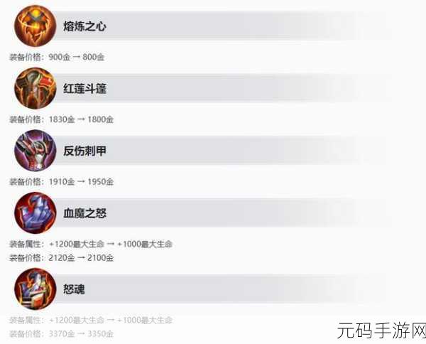 王者荣耀深度解析，熔炼之心装备属性与技能全面揭秘