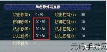 梦幻西游 2025 龙宫经脉抉择,打造无敌角色的成长秘籍