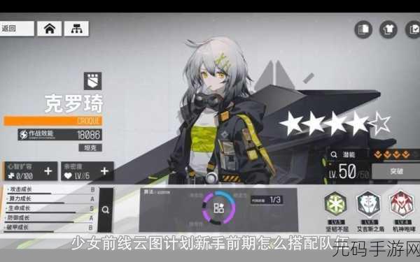少女前线云图计划最强国家队阵容搭配推荐