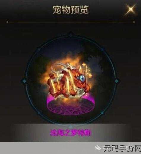 DNF手游资讯，2023年至尊宠物获取途径及免费宠物攻略