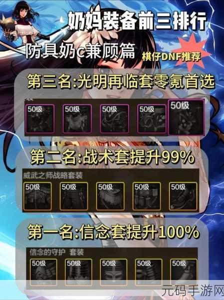 DNF红眼装备选择,精装备与传承套装之争