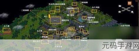 手游资讯，烟雨江湖塔林迷障碑林迷宫刻字走法全攻略