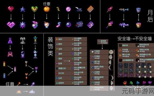泰拉瑞亚手游微光湖转换物品新机制详解