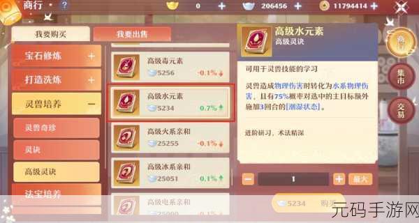 梦幻新诛仙，揭秘少司命6技能洗练成本