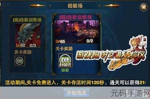 时空猎人高效升级秘籍，挑战高经验关卡全攻略