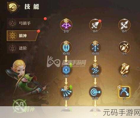 龙之谷手游弓箭手二转风行者技能加点全攻略