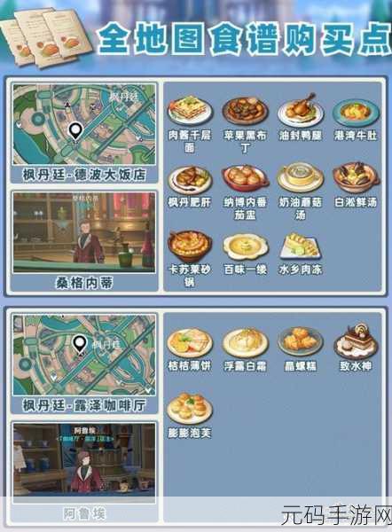 原神,探秘审判的晚宴 效果与食谱解锁秘籍