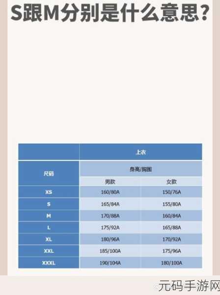 亚洲M码和欧洲S码区别：亚洲M码与欧洲S码的区别解析及穿搭建议
