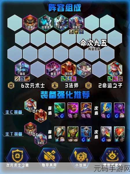 金铲铲之战机关枪瑞兹阵容深度攻略