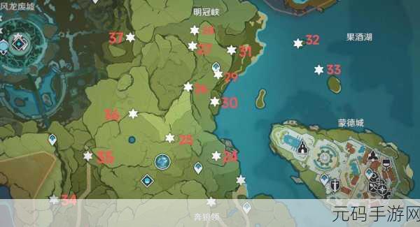 原神手游资讯,明冠峡风神瞳全攻略
