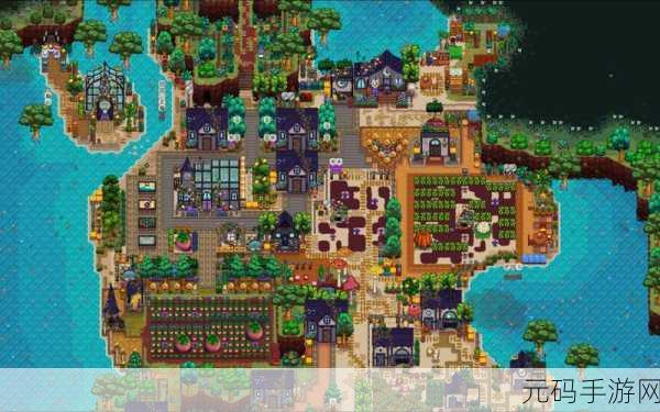 星露谷物语海滩地图全揭秘，解锁海岸边的无尽秘密与奇遇
