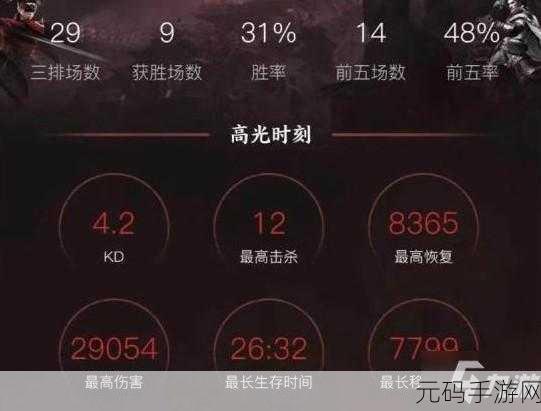永劫无间，轻松掌握队友战绩查看秘籍