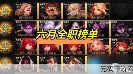 DNF 手游惊爆,最强职业排行榜出炉,格斗家竟位列第三!