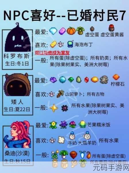 星露谷物语，揭秘山姆喜好与结婚攻略