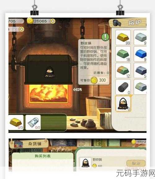 小森生活四级料理配方大揭秘