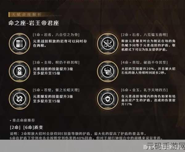 原神钟离技能强度分析及培养攻略