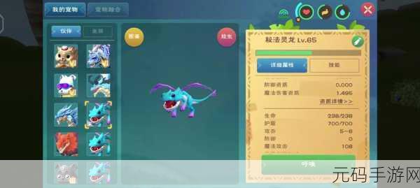 手游资讯，掌握创造与魔法秘法灵龙捕捉技巧，开启奇幻冒险新篇章
