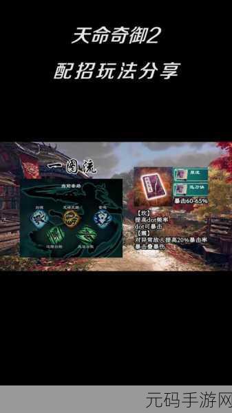 天命奇御2最强武功攻略分享