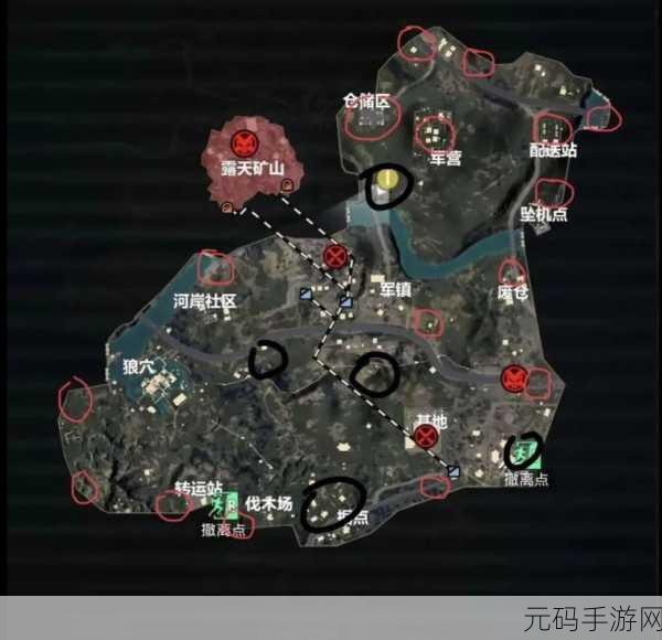 和平精英龙舟刷新点位全攻略,助你驰骋海岛地图