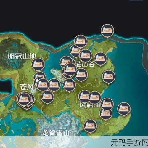 原神优菈突破必备，蒲公英籽高效采集路线全解析