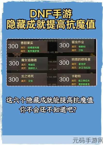 DNF 手游,15000 抗魔值轻松提升秘籍