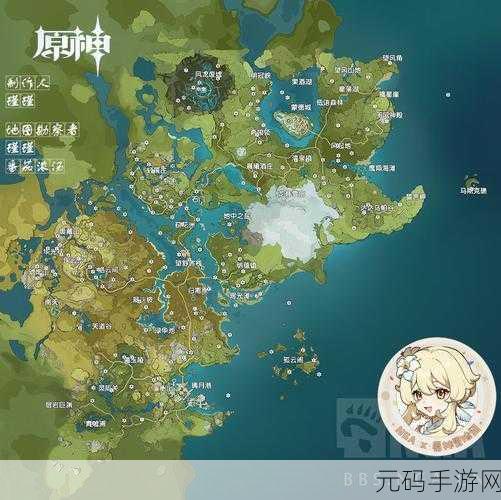 原神岩神瞳全地图精确位置大揭秘