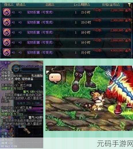 探秘黑炭头，地下城与勇士的神秘宠物