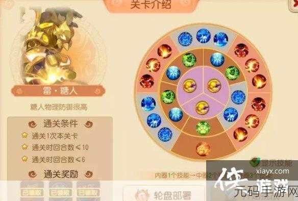 梦幻西游手游糖人轮盘战第一章第八关全攻略