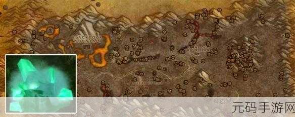 魔兽世界富瑟银矿分布全解析,探寻宝藏的固定刷新点