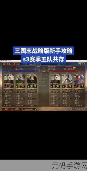 三国志战棋版98自选名将深度解析,谁将成为你的战场传奇?