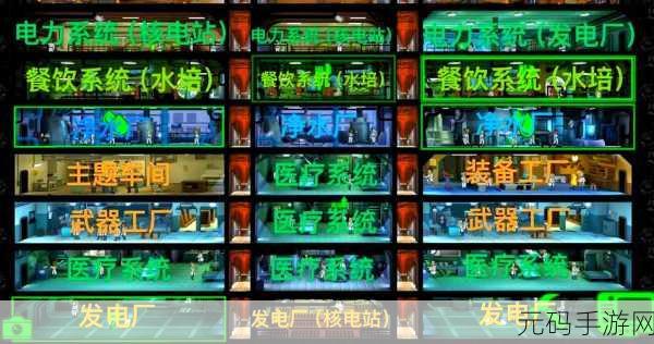 辐射避难所建筑布局优化策略,打造高效生存空间
