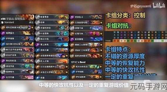 炉石传说新版本中速萨卡组玩法全解析