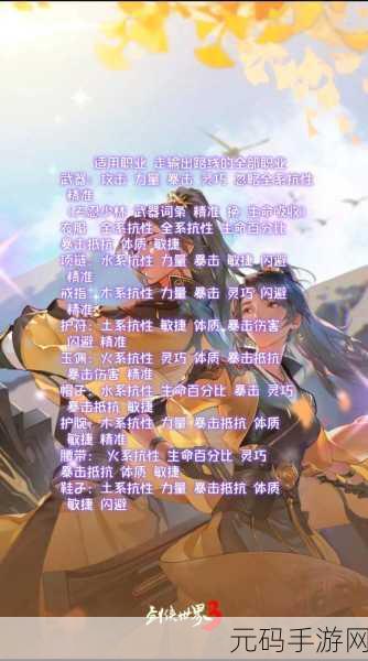 剑侠世界3新手装备获取全攻略,助你快速成长
