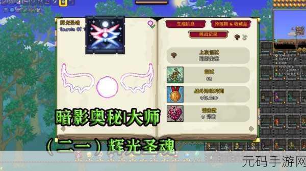 泰拉瑞亚手机版，暗影之魂获取全攻略