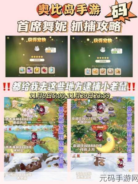 奥比岛手游,宠物笛获取秘籍大公开