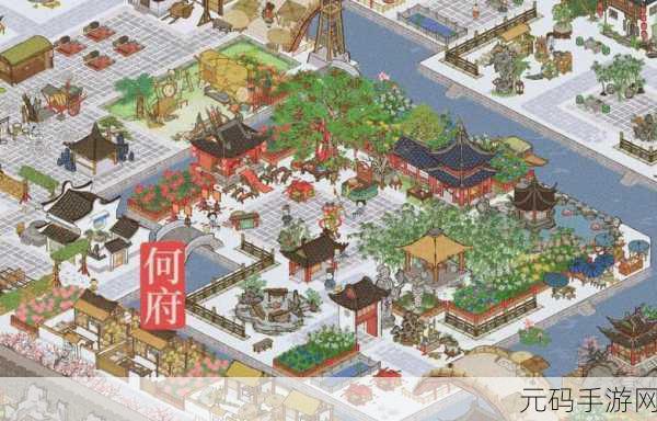 手游资讯,江南百景图织女雕像布局新攻略,打造梦幻水乡景致