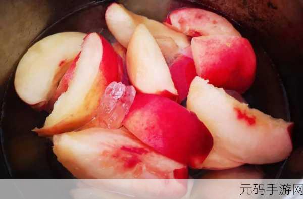 坤坤戳桃子流牛奶:1. 坤坤戳桃子,流露出甜蜜的牛奶滋味