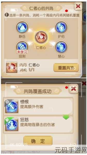 梦幻西游手游无畏内丹深度解析,战斗中的秘密武器
