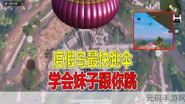 和平精英度假岛跳伞技巧全解析,助你快速落地,抢占先机