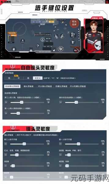 和平精英五指操作灵敏度调优指南,打造你的稳定射击神器