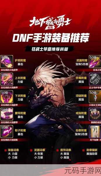 DNF手游卡美洛套装获取攻略,解锁传奇装备的力量