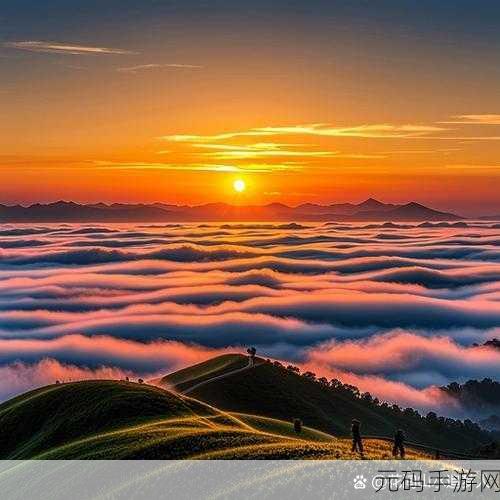 当晨曦初破晓,金色的阳光温柔地拂过岷山那绵延千里的皑皑白雪,整个世界仿佛:晨曦金光洒岷山,雪域绽放新希望